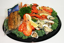 seafood platter Pump House Fairbanks, Alaska